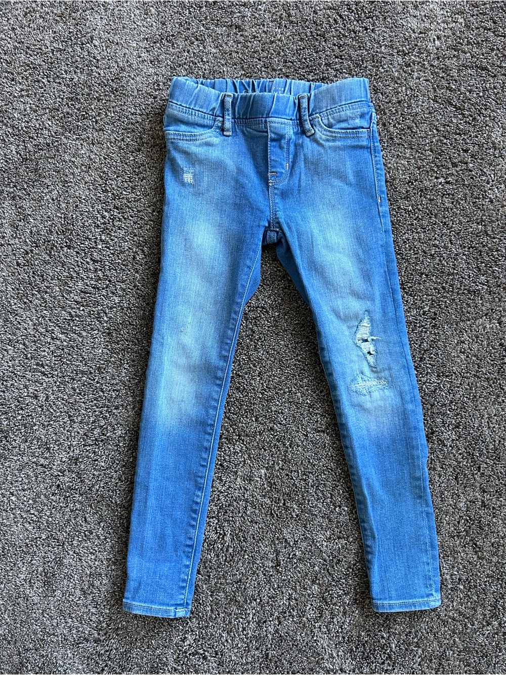 GAP Light Blue Stretch Denim Jeggings for Kids Size 7